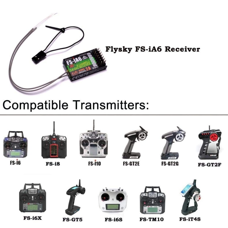 Flysky FS-IA6 Receiver 6CH Dua - Drone Racing Antenna recensione e prezzo