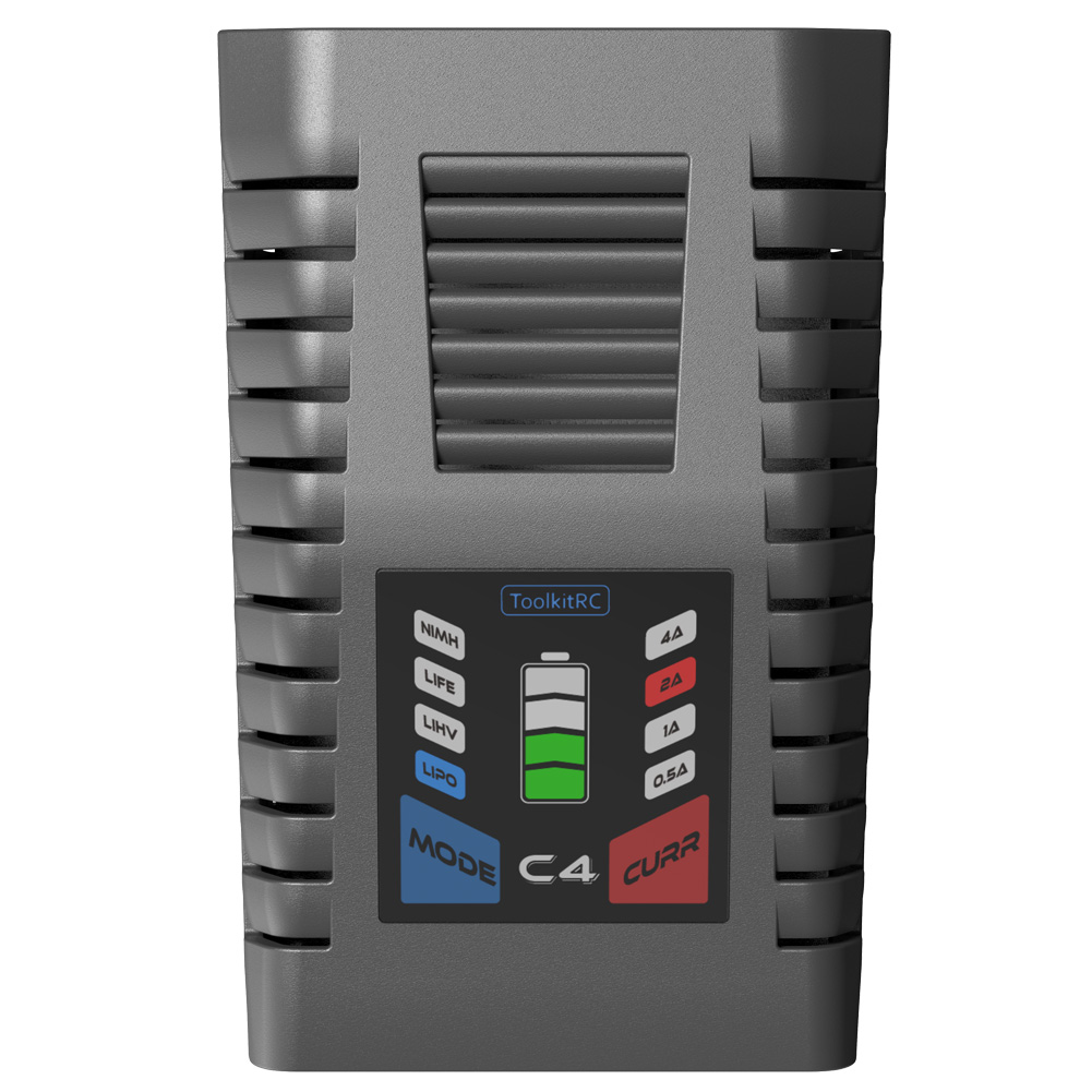 ToolkitRC C4 Charger 50W 5A AC - Drone Racing Charger recensione e prezzo