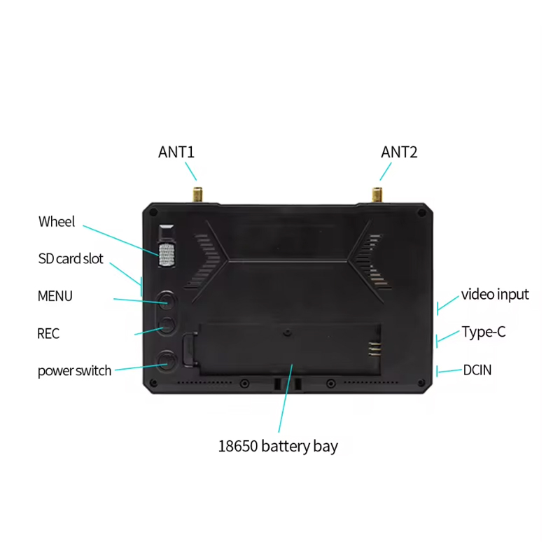 SKYZONE M5 FPV Monitor 5 Inch  - Drone Racing Gate recensione e prezzo