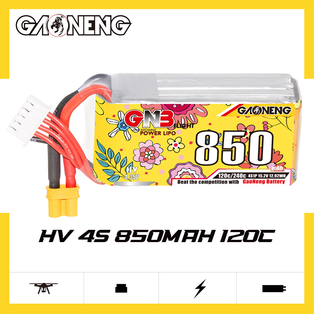 Upgraded GNB 4S 15.2V 850mAh L - Drone Racing Charger recensione e prezzo