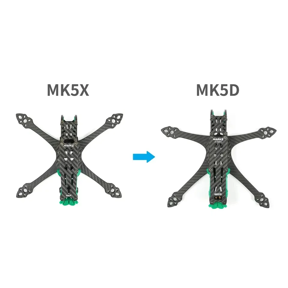 GEP-MK5D O3 MK5X to MK5D DeadC - Drone Racing Frame recensione e prezzo