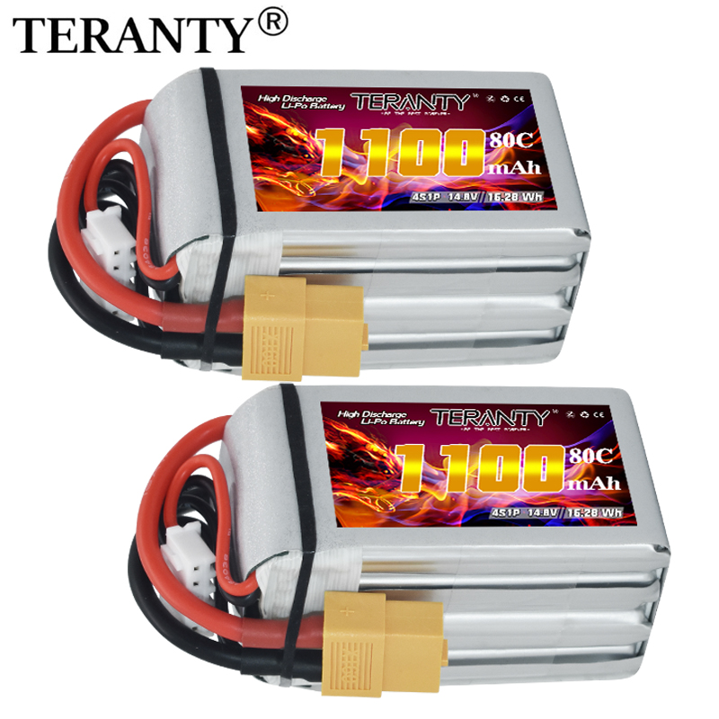 TERANTY 4S 1100mAh 80C/160C Li - Drone Racing Battery recensione e prezzo