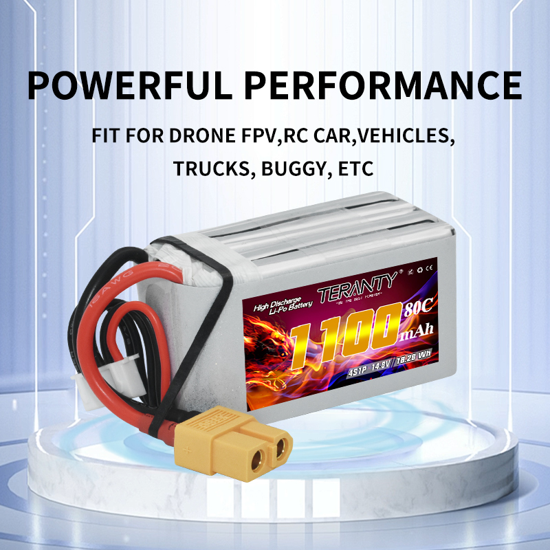 TERANTY 4S 1100mAh 80C/160C Li - Drone Racing Battery recensione e prezzo