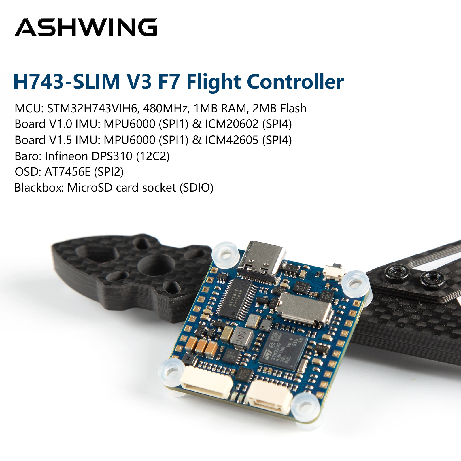 H743-SLIM V3 Flight Controller - Drone Racing Flight Controller recensione e prezzo