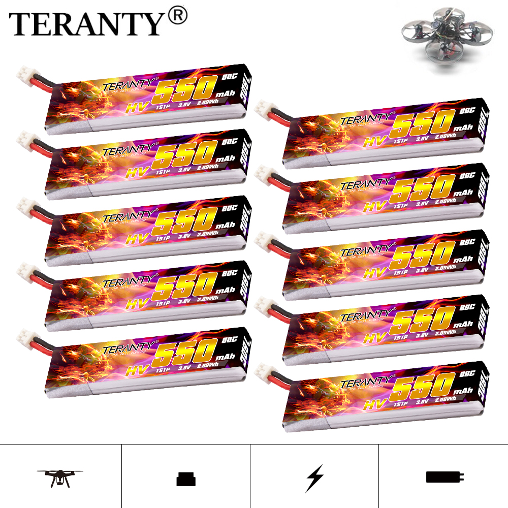 TERANTY HV 1S 3.8V 550mAh 80C/ - Drone Racing Battery recensione e prezzo
