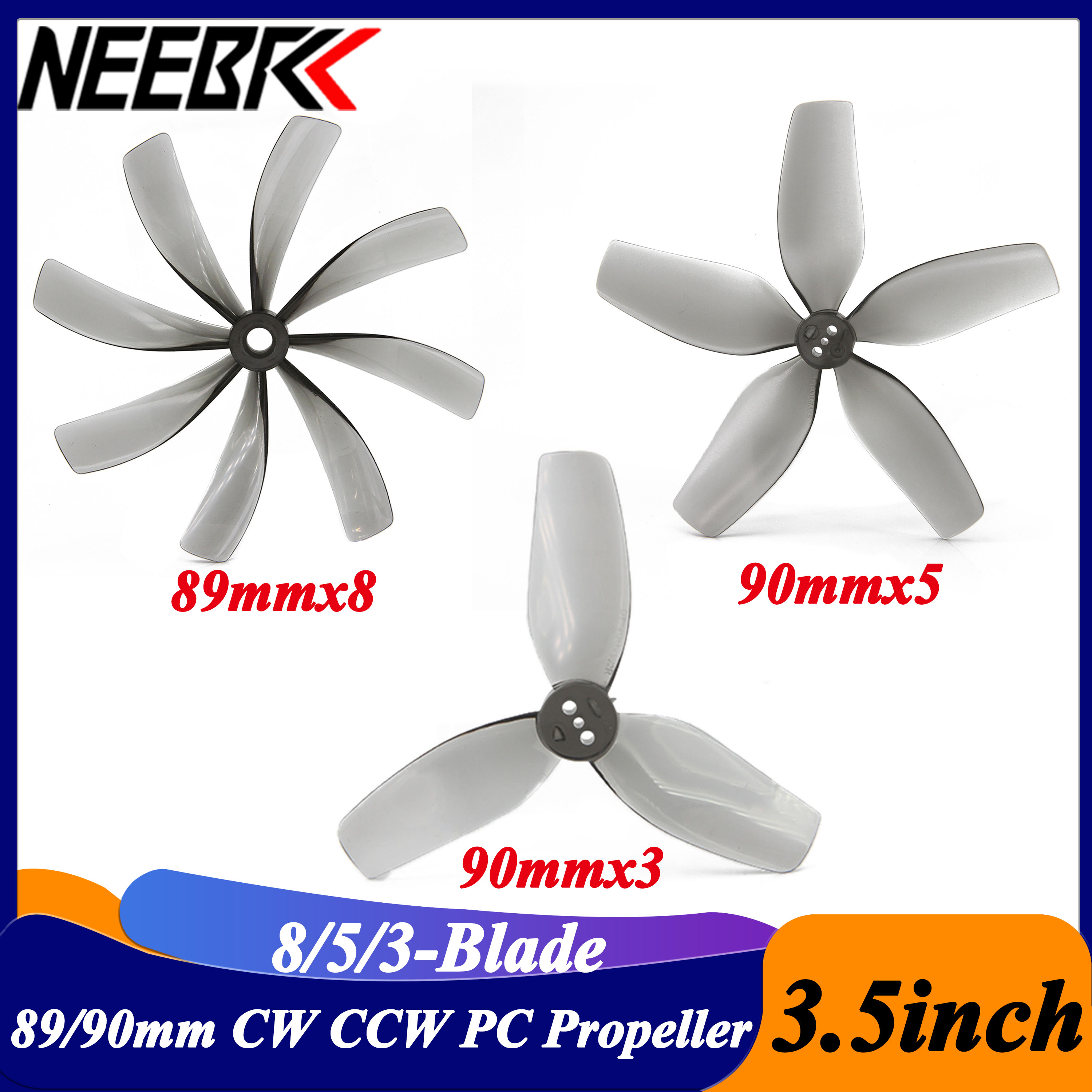 2Pairs 3.5inch 89x8 90x5 90x3  - Drone Racing Motor recensione e prezzo