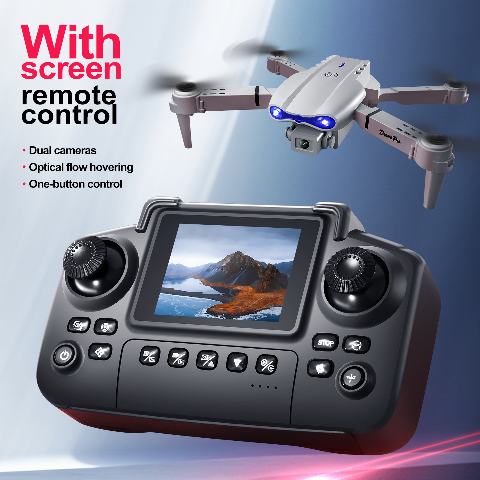 2025 New E88 E99 Upgraded Dron - Drone Racing Camera recensione e prezzo