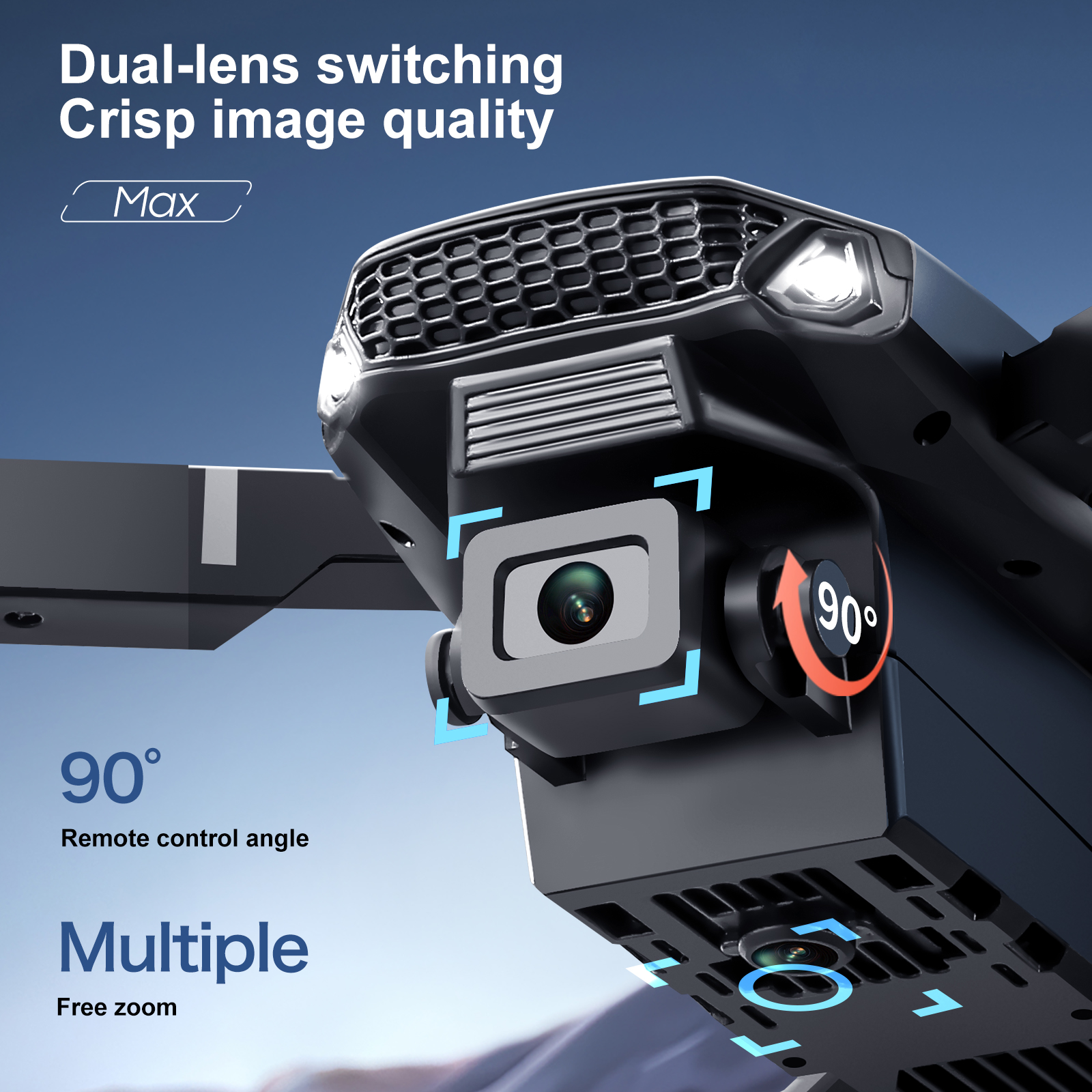2025 New E88 E99 Upgraded Dron - Drone Racing Camera recensione e prezzo