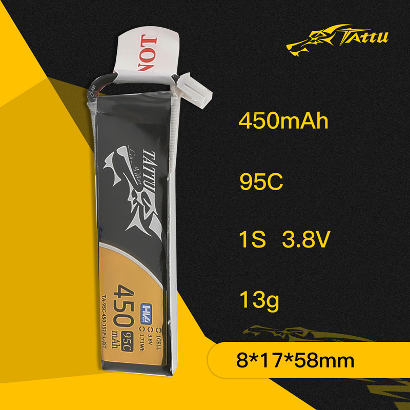 3Pcs NEW TATTU 450/500/550mAh  - Drone Racing Battery recensione e prezzo
