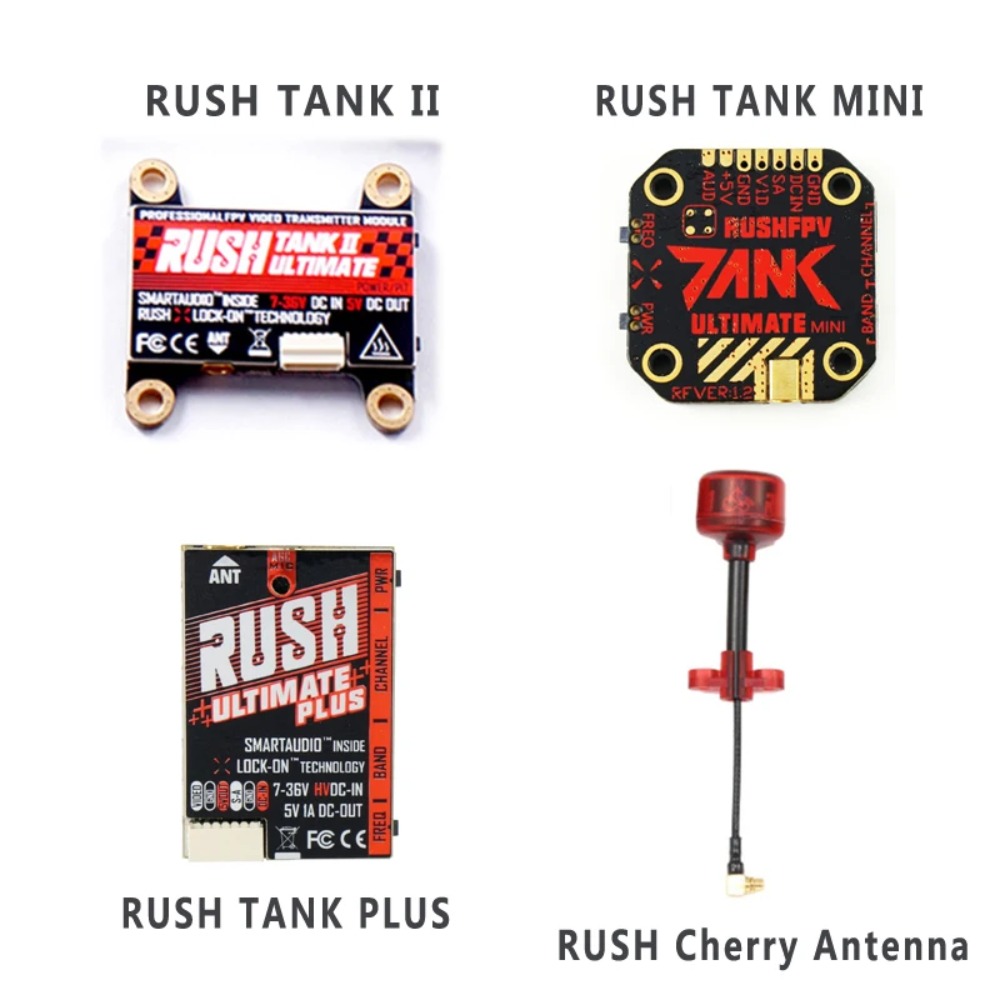 RUSH TANK Ultimate II/Mini/ PL - Drone Racing Vtx recensione e prezzo