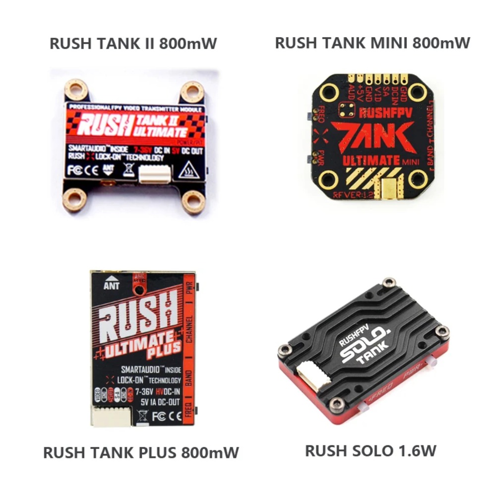 RUSH TANK Ultimate II/Mini/ PL - Drone Racing Vtx recensione e prezzo