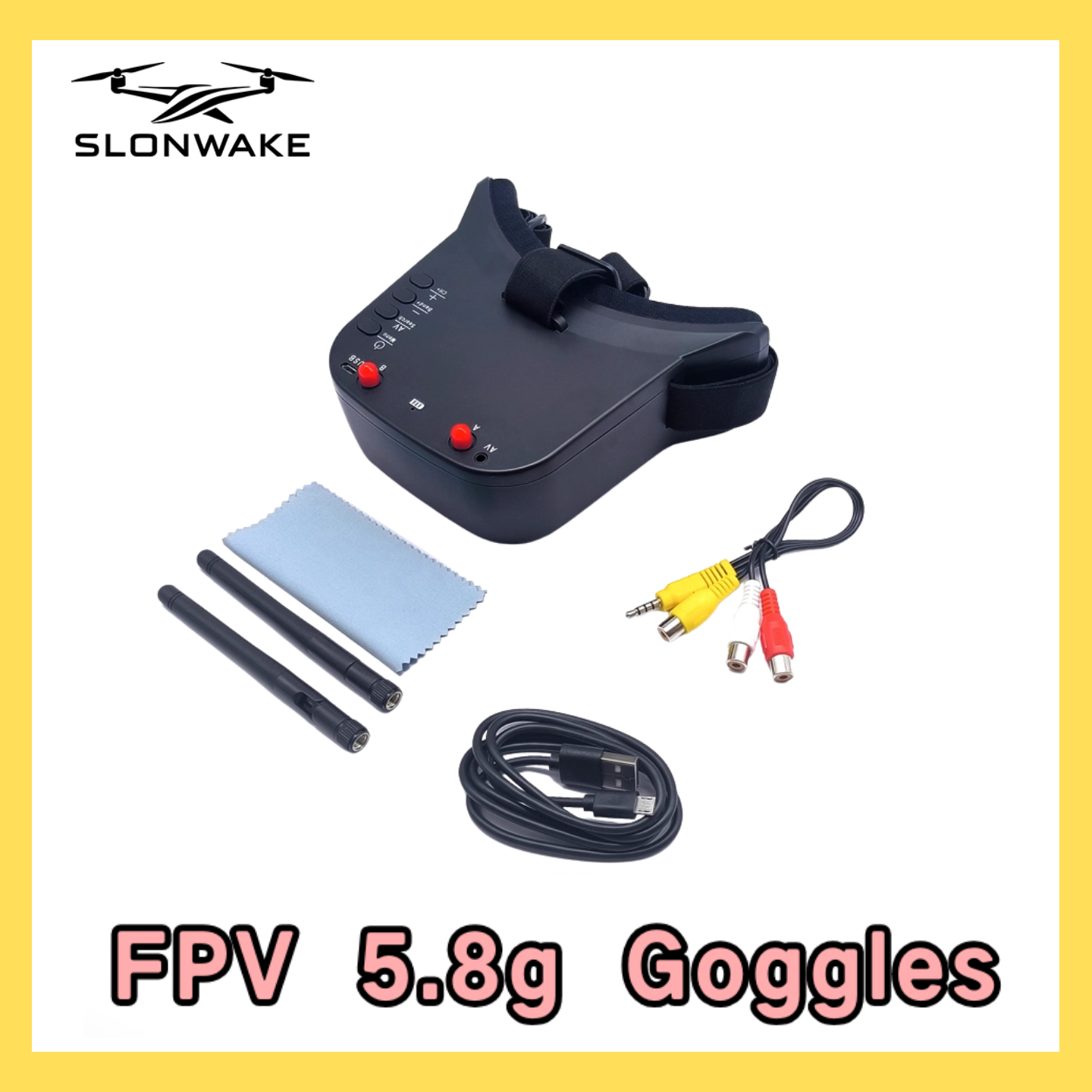 SLONWAKE 5.8G 48CH FPV 400mw V - Drone Racing Vtx recensione e prezzo