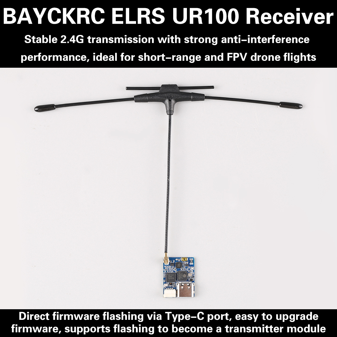 BAYCKRC UR100 ExpressLRS Dual  - Drone Racing Frame recensione e prezzo