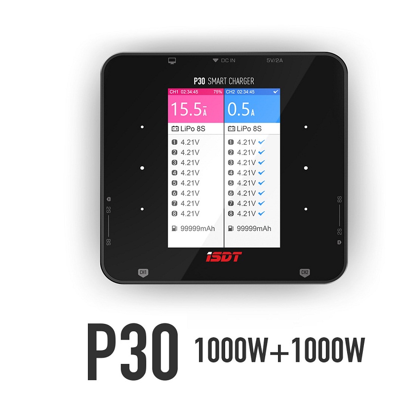 ISDT P30 Dual Balance Charger  - Drone Racing Charger recensione e prezzo