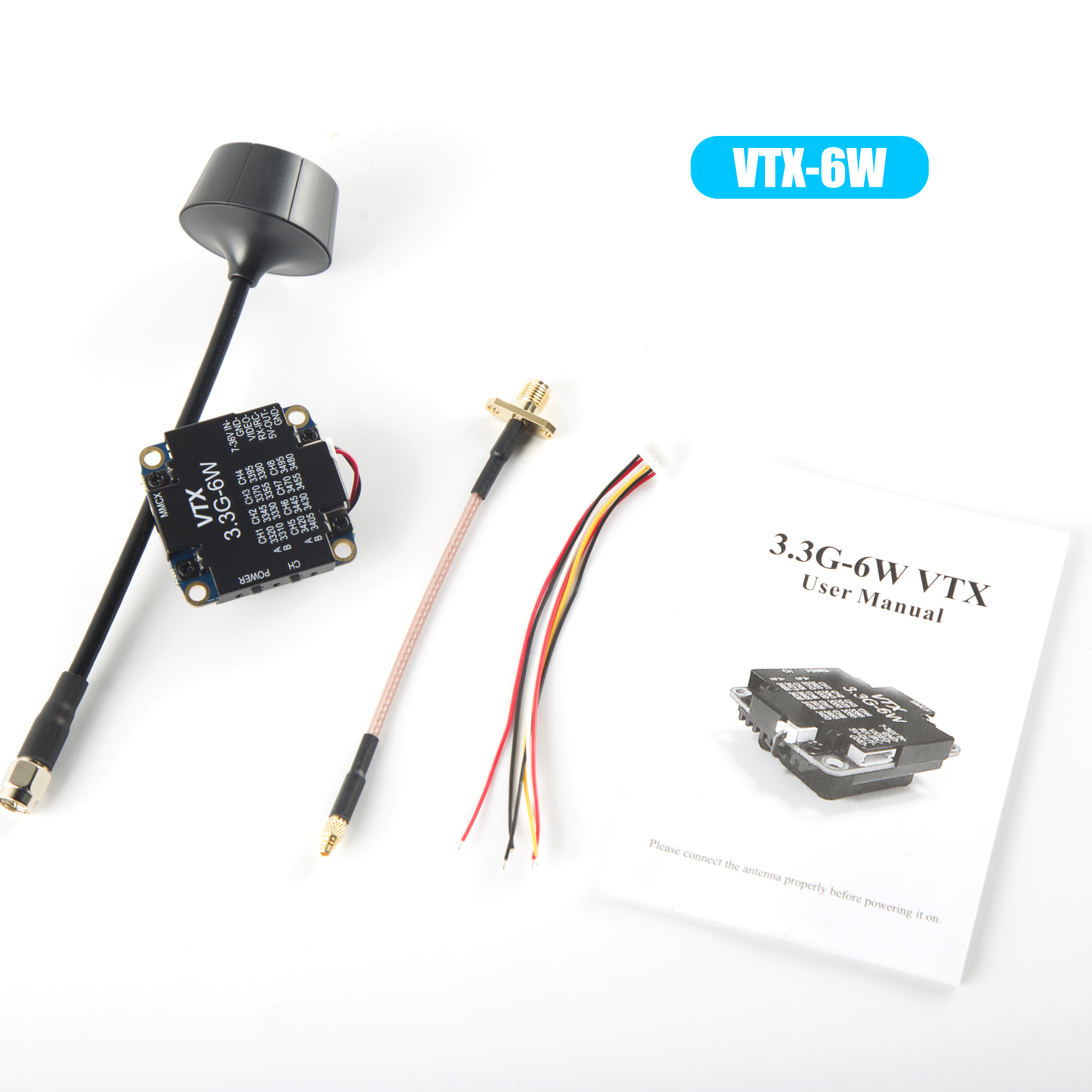 FPV Video Transmitter 3.3G 6W  - Drone Racing Vtx recensione e prezzo