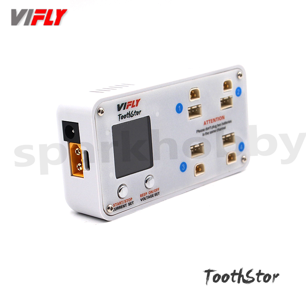 VIFLY ToothStor 4 Port 2S Bala - Drone Racing Charger recensione e prezzo