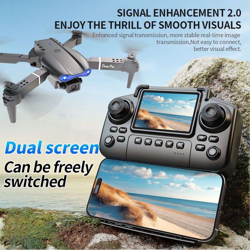E99 PRO Drone Screen Control A - Drone Racing Camera recensione e prezzo