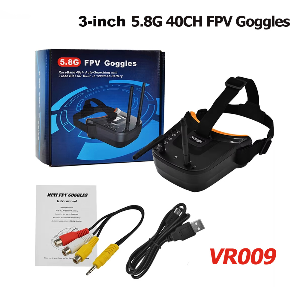 VR009 FPV Video Goggles 3Inch  - Drone Racing Goggles recensione e prezzo