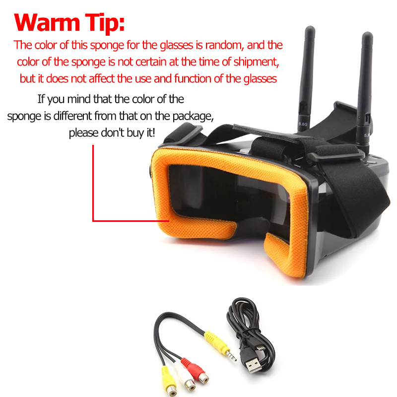 VR009 FPV Video Goggles 3Inch  - Drone Racing Goggles recensione e prezzo